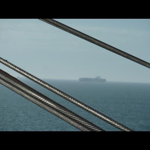 image cargo sur l'océan