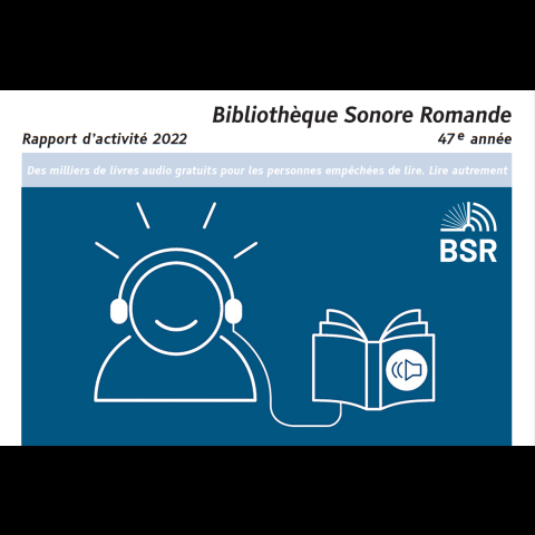 Couverture du rapport d'activité.